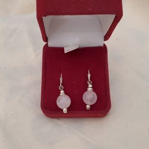 Pink Pearl Earrings